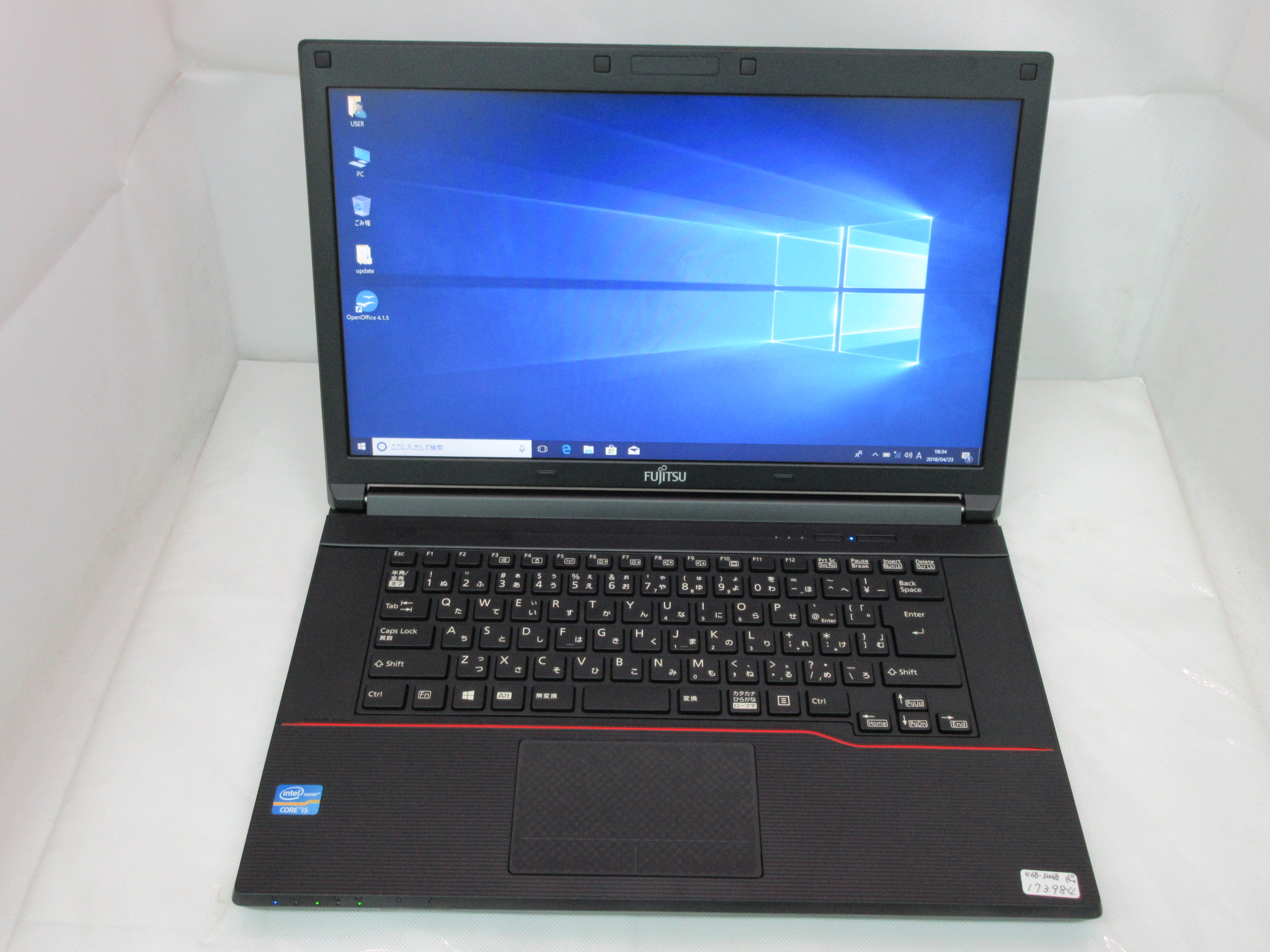 FUJITSU Notebook LIFEBOOK A573 Core i5 16GB 新品HDD2TB DVD-ROM