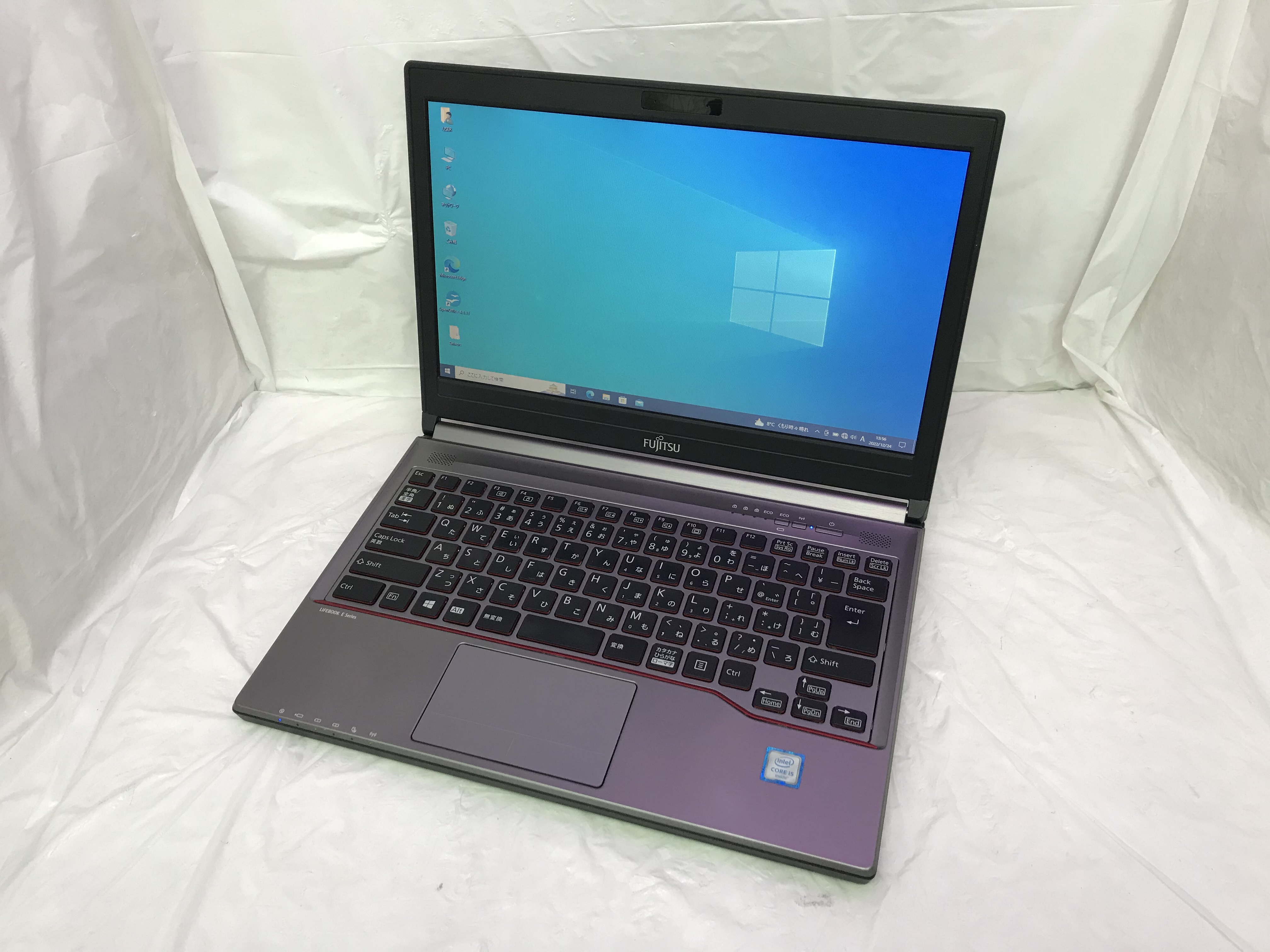 FUJITSU LIFEBOOK E736 Celeron 16GB 新品SSD480GB DVD-ROM 無線LAN