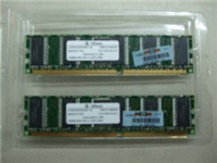 184pin PC2100 DDR266 CL2.5 Registered ECC DIMM 256MB 2枚組 の詳細